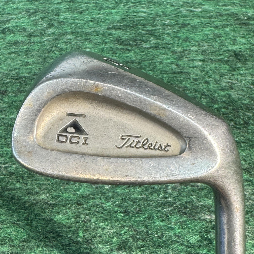Vintage Titleist DCI Iron Set 6-PW Mens Tri-Spec Stiff Steel Golf Clubs