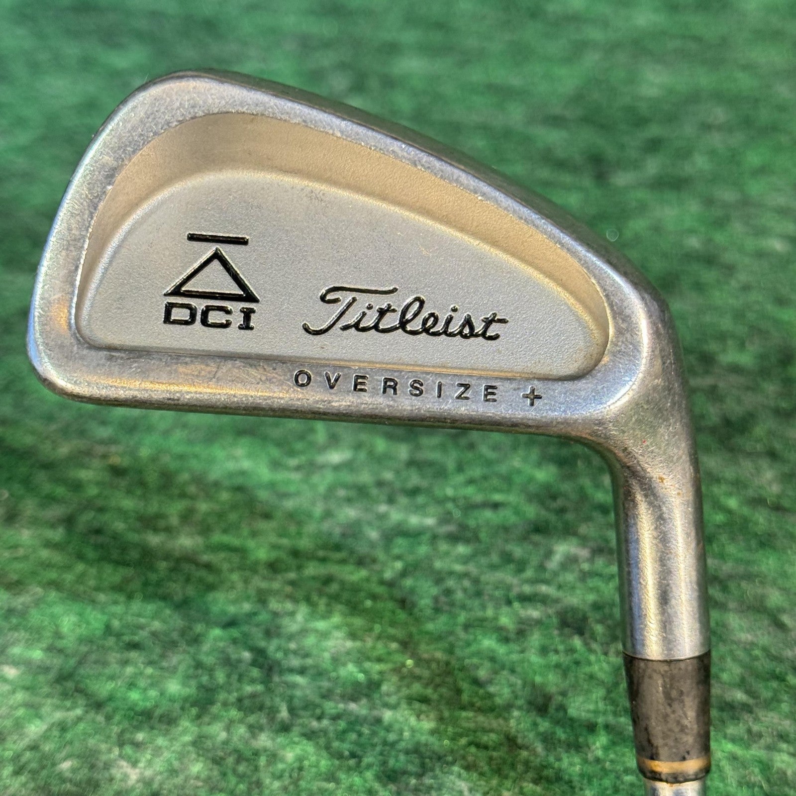 Titleist DCI Oversize + Irons Set 4-9 P Mens RH R300 Steel Stainless Golf Clubs
