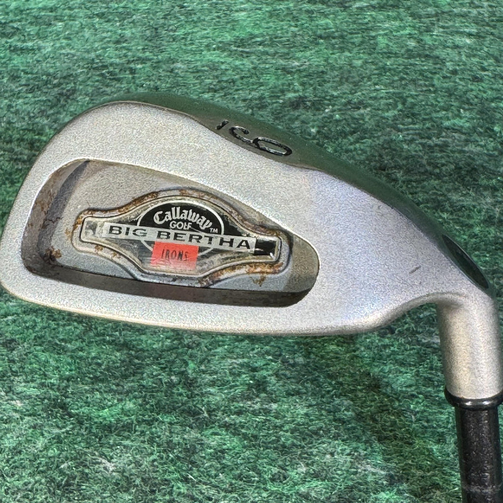 Vintage Callaway Big Bertha 9 Iron Mens RH RCH 96 Light Graphite Silver Club