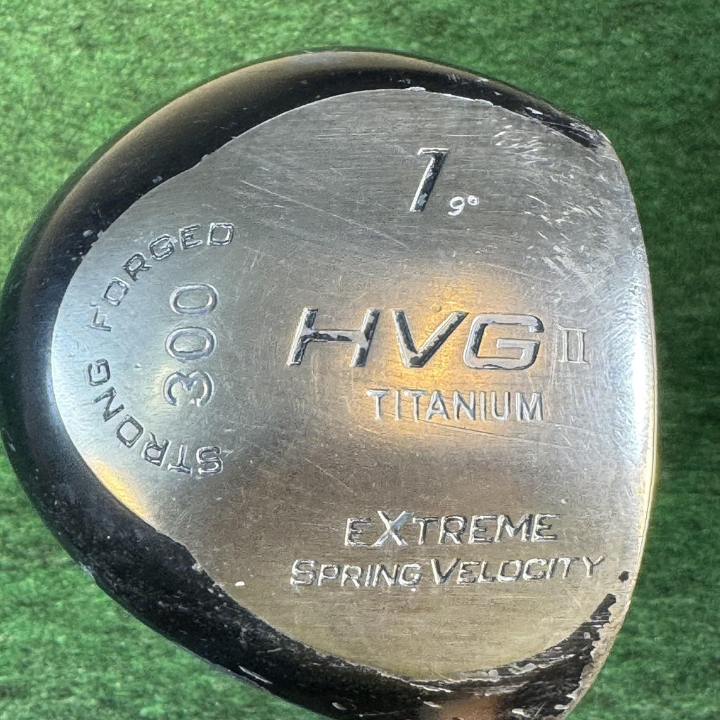 Warrior HVG II Titanium Driver 1° Harrison Shaft 300cc Strong Forged Golf Club