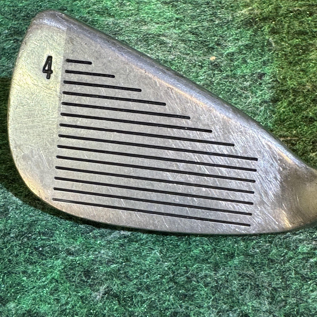 Vintage Mitsushiba Shadow Iron Golf Club Set 3-9, P Steel Shaft Mixed Grips