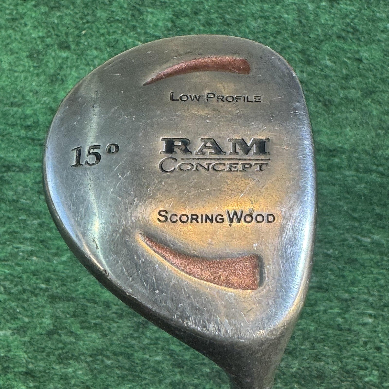 Vintage RAM Concept Scoring Wood 3 Wood 15° Mens RH Graphite Silver Golf Club