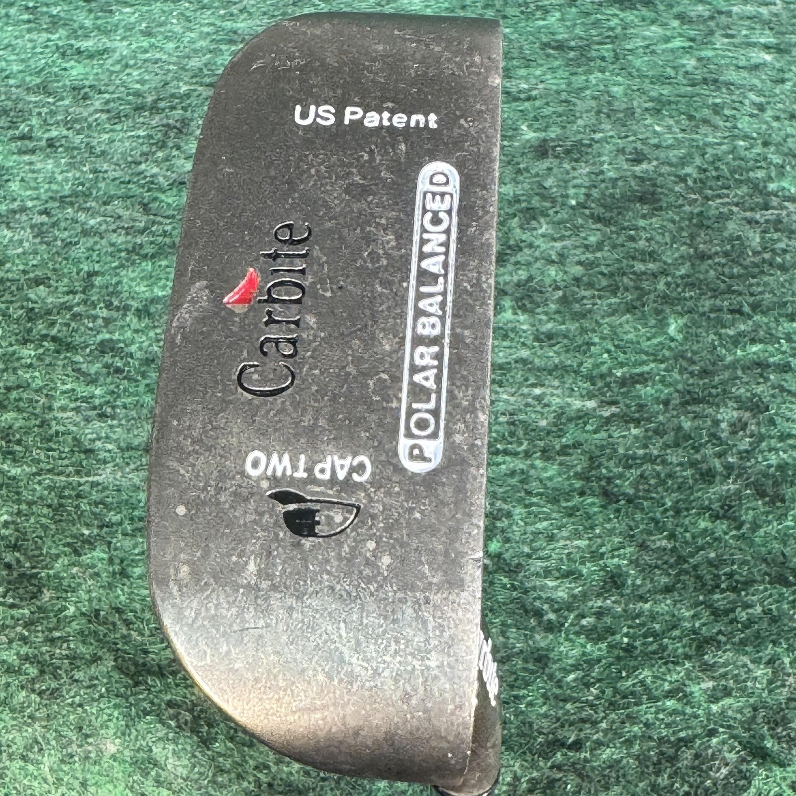 Carbite Polar Balanced CAPTWO Blade Putter Mens RH 35 In Steel Silver Golf Club