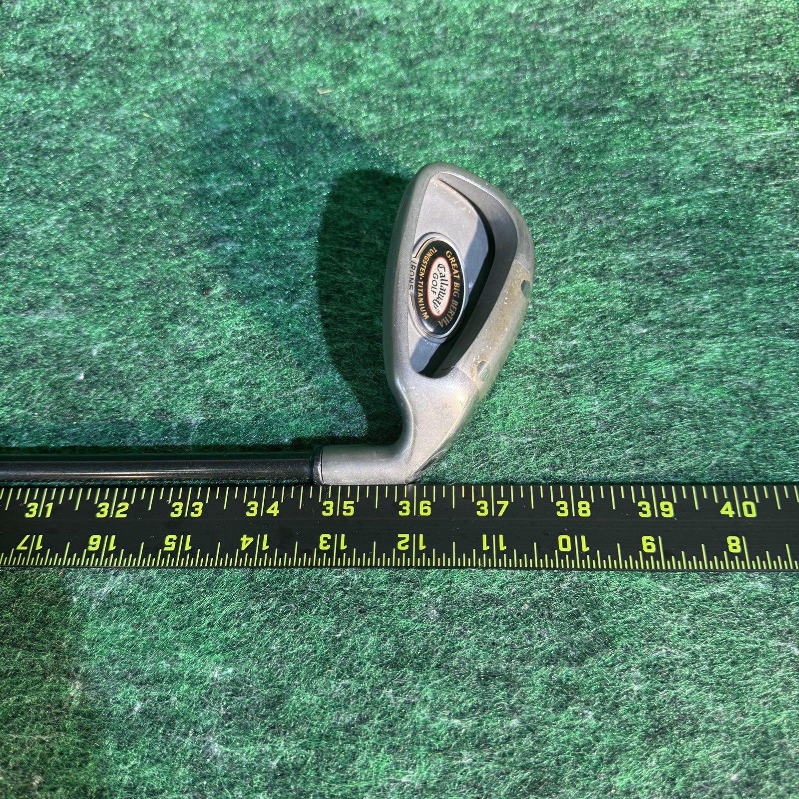 Callaway Great Big Bertha 9 Iron RCH 96 Firm Flex Graphite Mens Golf Club 37 in