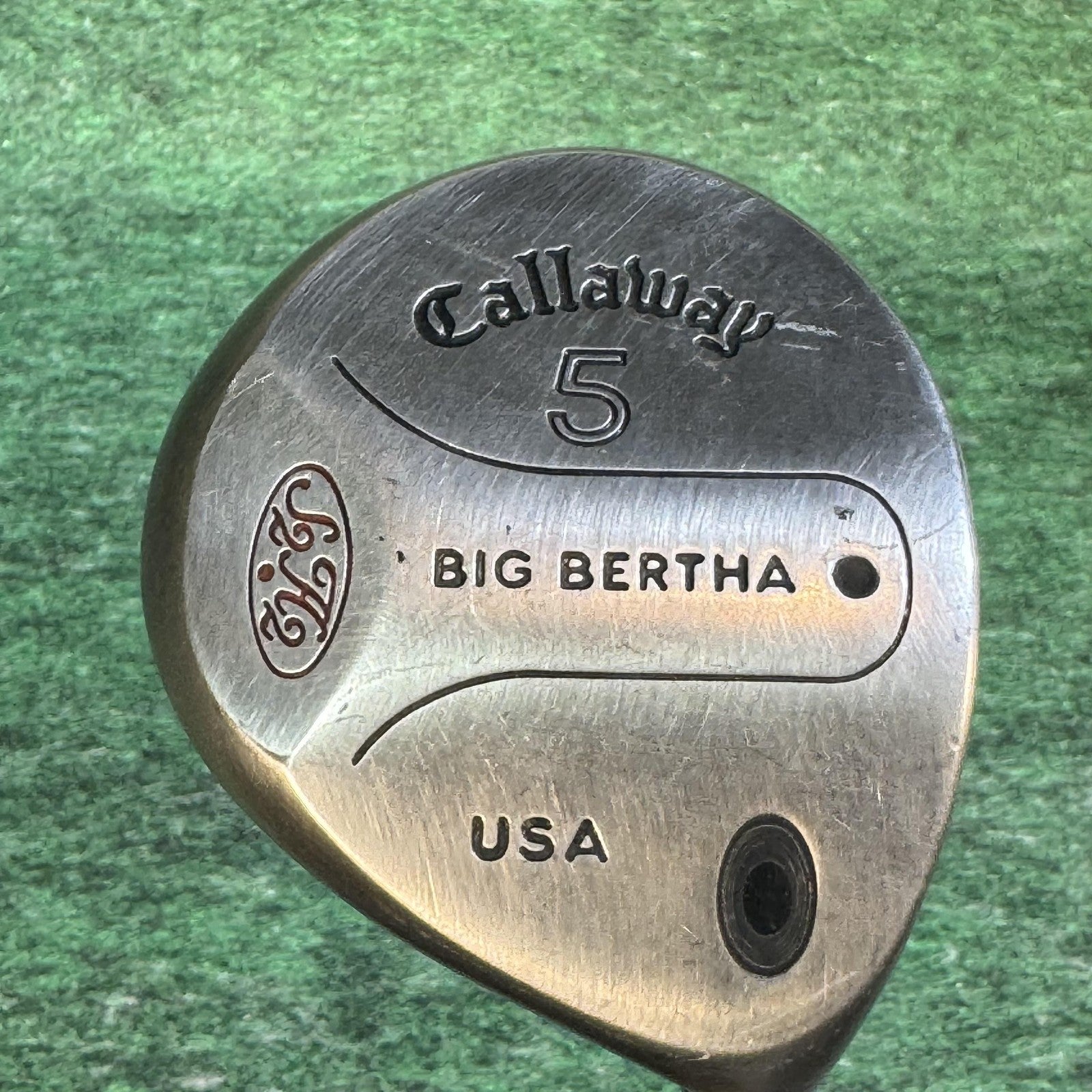 Vintage 90s Callaway Big Bertha 3 5 Woods + S2H2 Irons 3-PW Golf Club Set USA