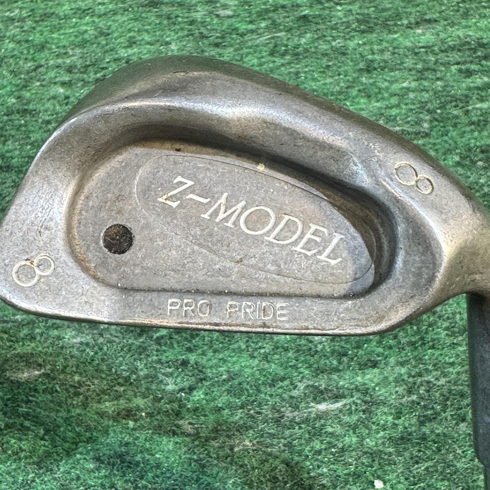 Vintage Z-Model Pro Pride Stainless Steel Irons Set 3-9 10 Mens Right Golf Clubs
