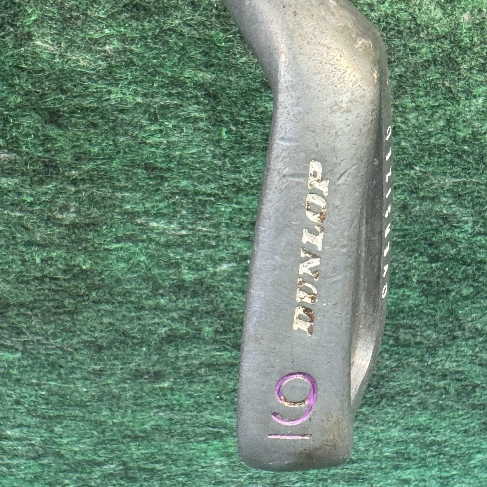 Dunlop Talon II Oversized 9 Iron Mens RH Steel Shaft Stainless Silver Golf Club