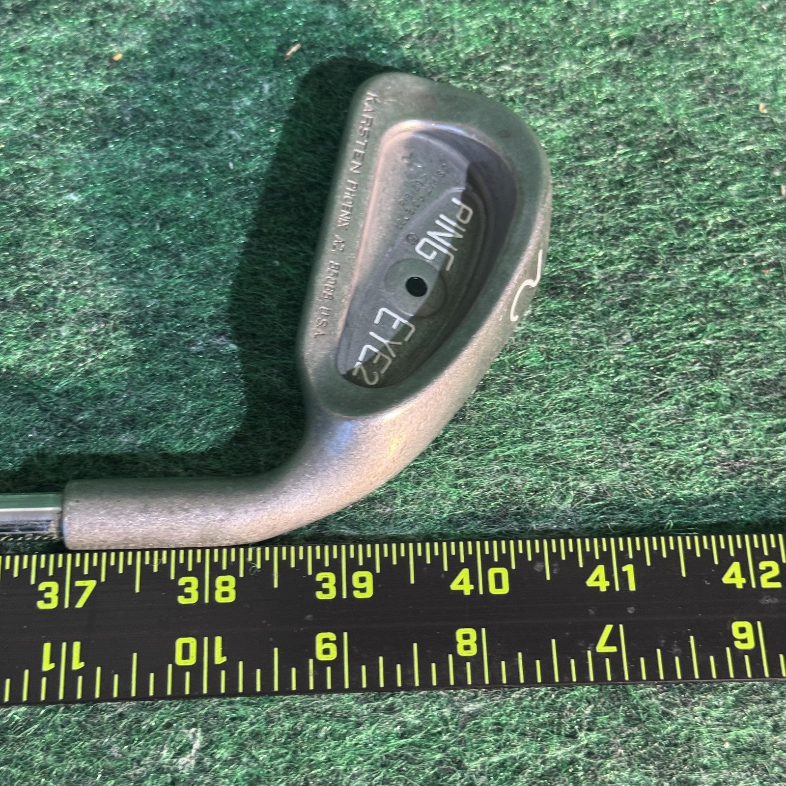 Vintage Ping Eye 2 2 Iron Mens RH Steel Shaft USA Stainless Silver Golf Club