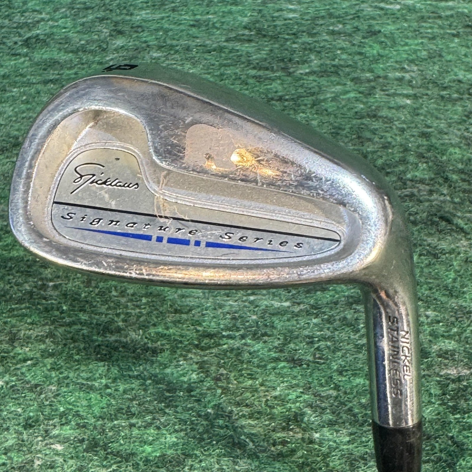 Nicklaus Signature Series 6 Iron Mens Right Hand Steel Shaft Silver Golf Club
