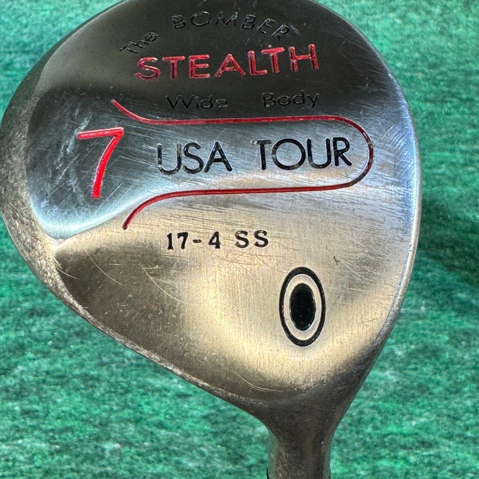 Vintage Stealth III Bomber Golf Club Set Driver 1 9.5° 250CC 5 22° 7 Graphite