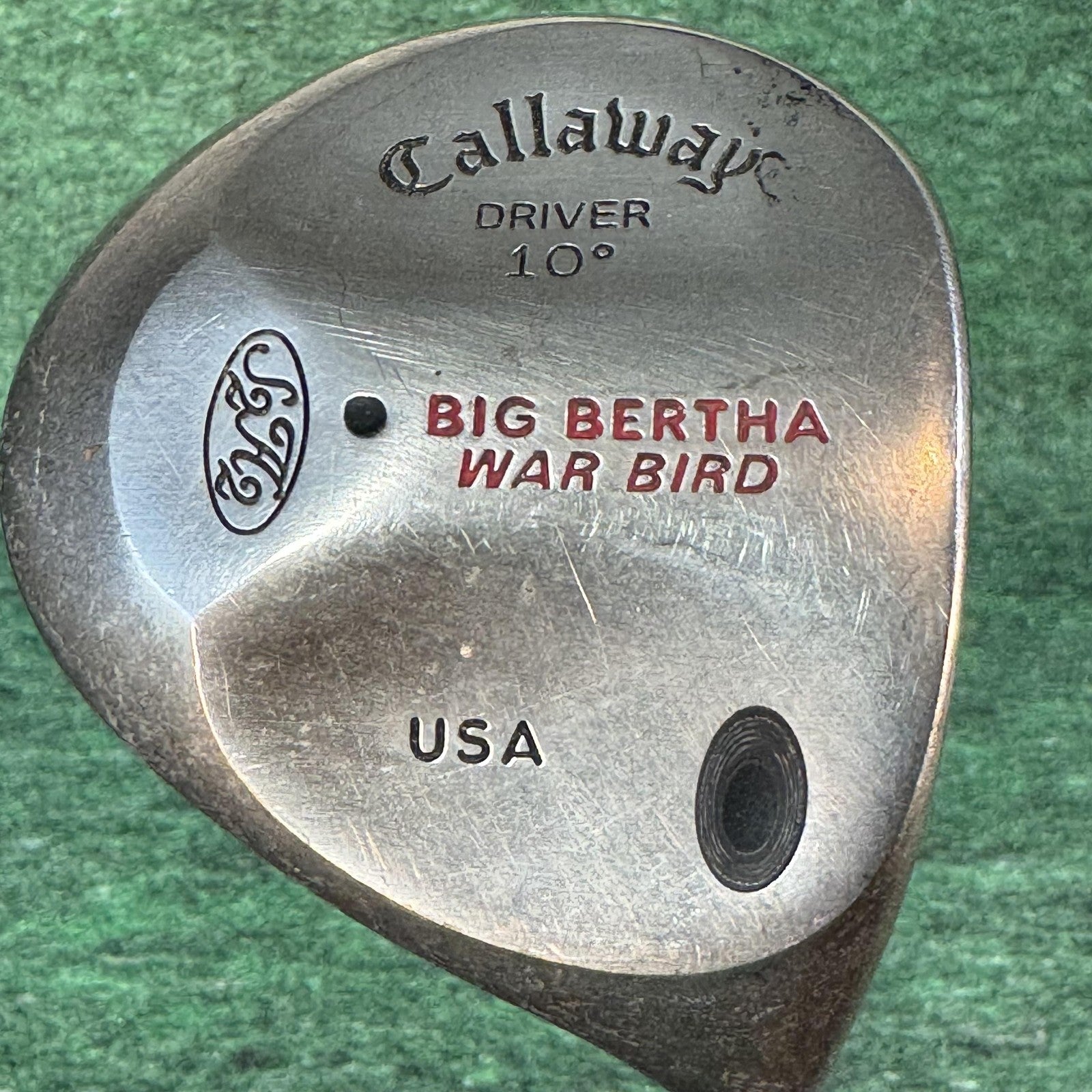 Vintage Callaway Big Bertha War Bird Driver 10° RCH 90 Graphite USA Golf Club