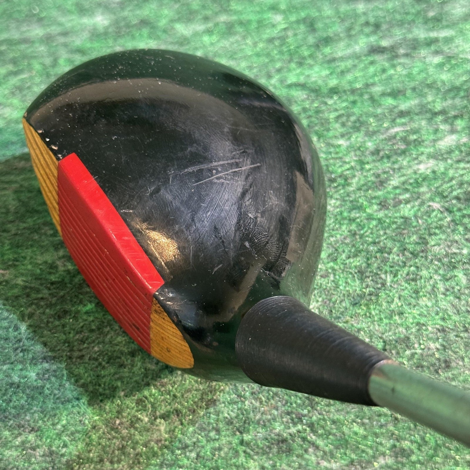 Vintage Ping Karsten-1 Heel-Toe Balance 1 Wood Driver Laminated USA 60s 70s