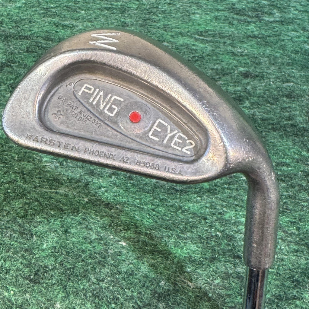 Vintage Ping Eye 2 W Wedge Red Dot Right Hand True Temper Dynalite Steel Club
