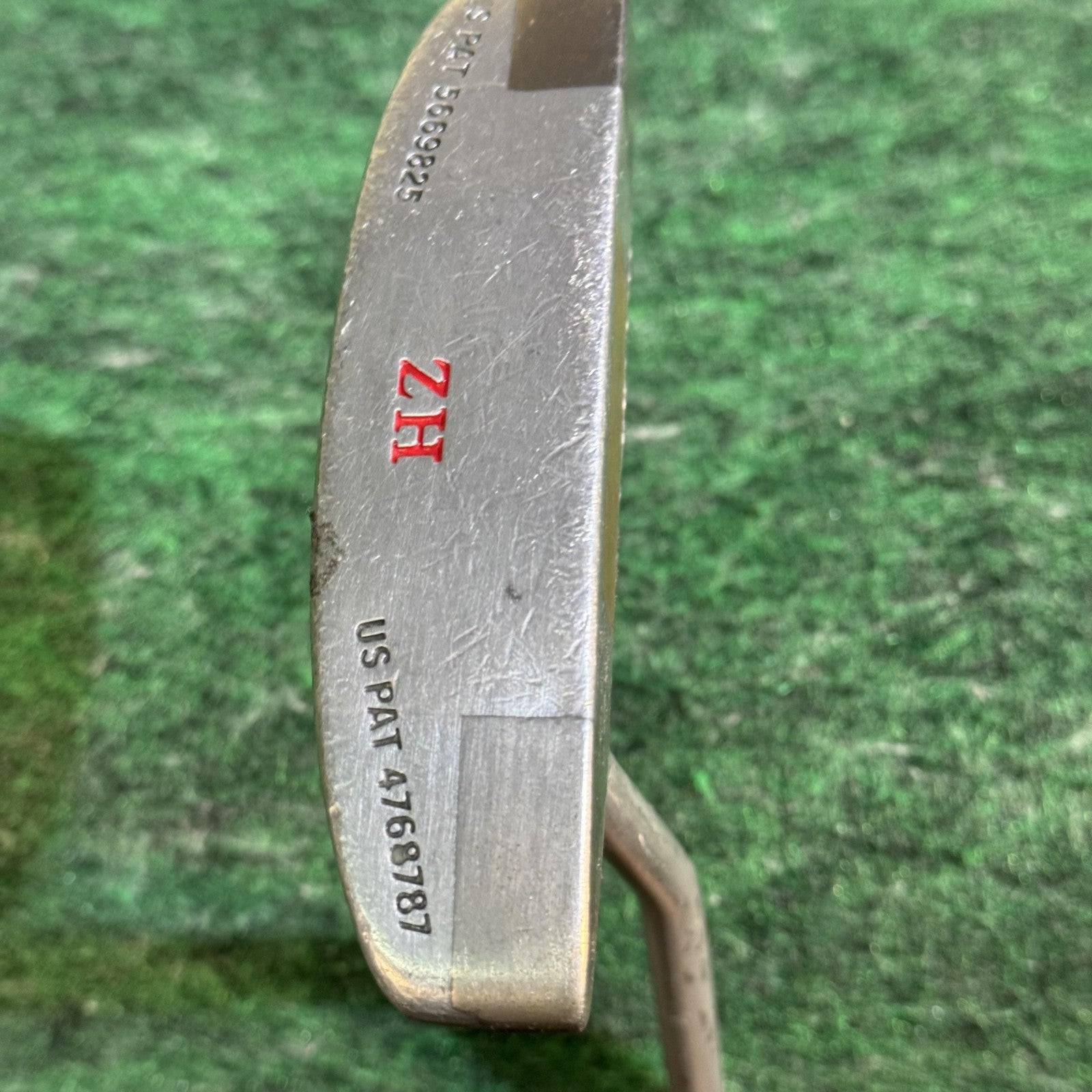 Carbite HZ Blade Putter Steel Shaft Heel-Shafted Cavity-Back Golf Club Lines