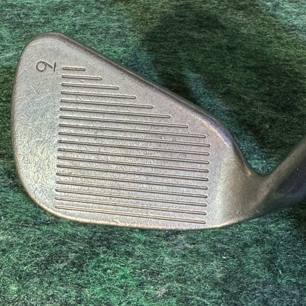 Vintage Ping Eye 2 Iron Set 2-9 W S Mens RH Red Dot ZZ Lite Steel Stiff USA