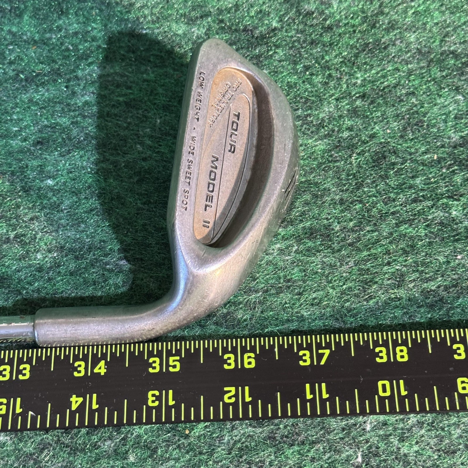 Tour Model II W Wedge Mens RH Steel Shaft Stainless Silver Cavity Back Golf Club