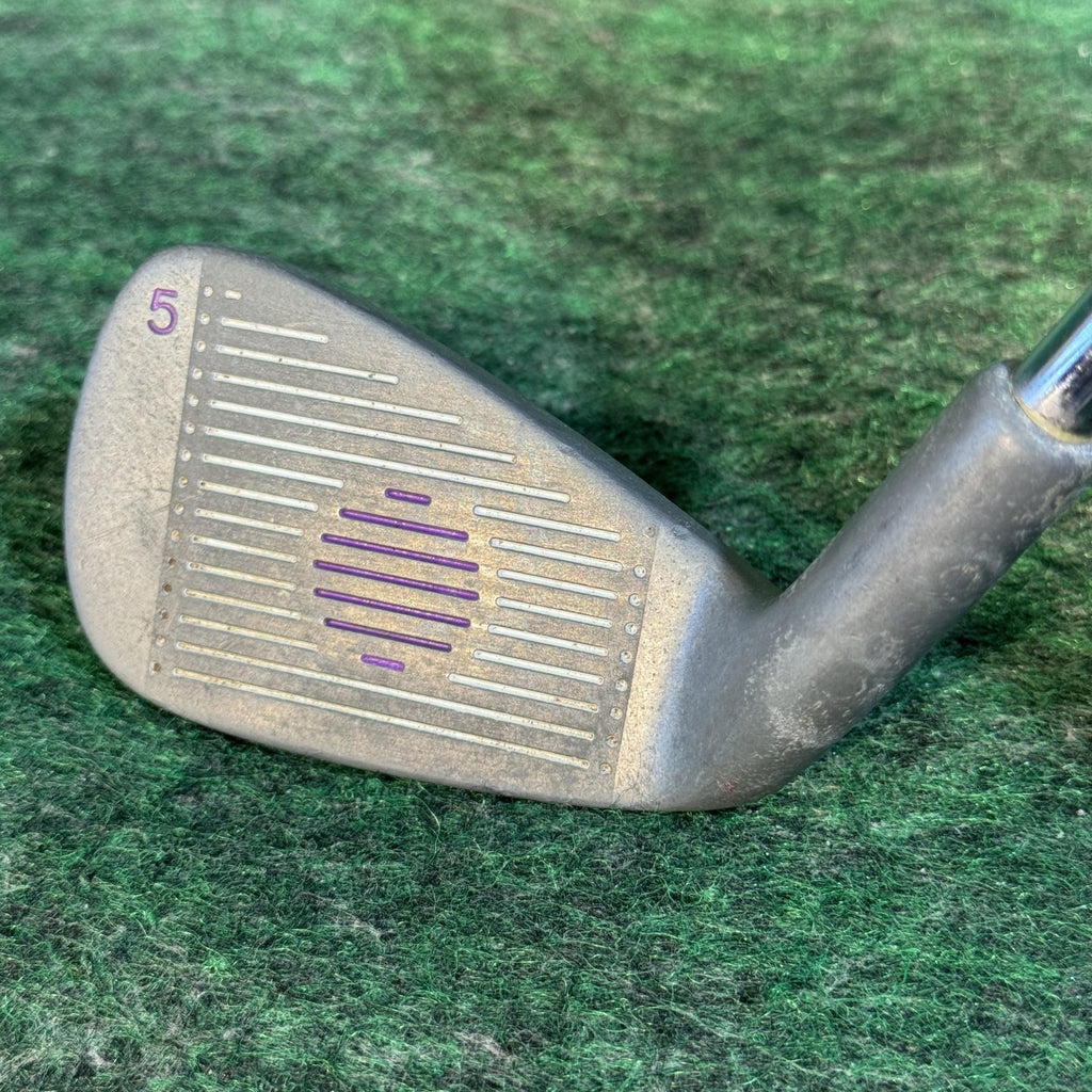 Dunlop Talon II Oversized 5 Iron Women's RH Steel Shaft Stainless Silver