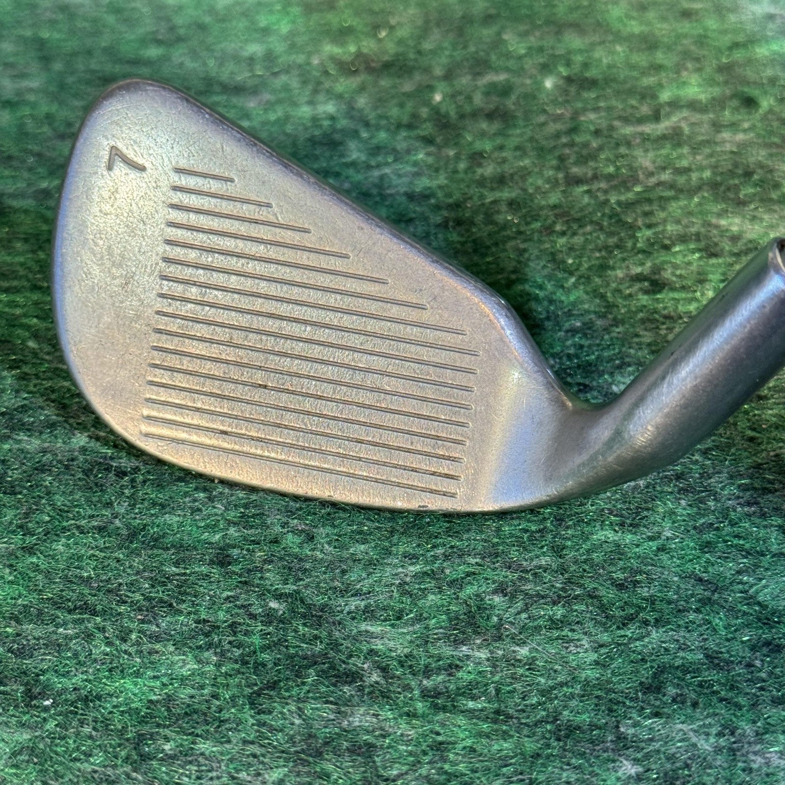 Vintage Ping Eye 2 Green Dot Iron Set 5-W Mens Right Hand KT-M Steel Clubs