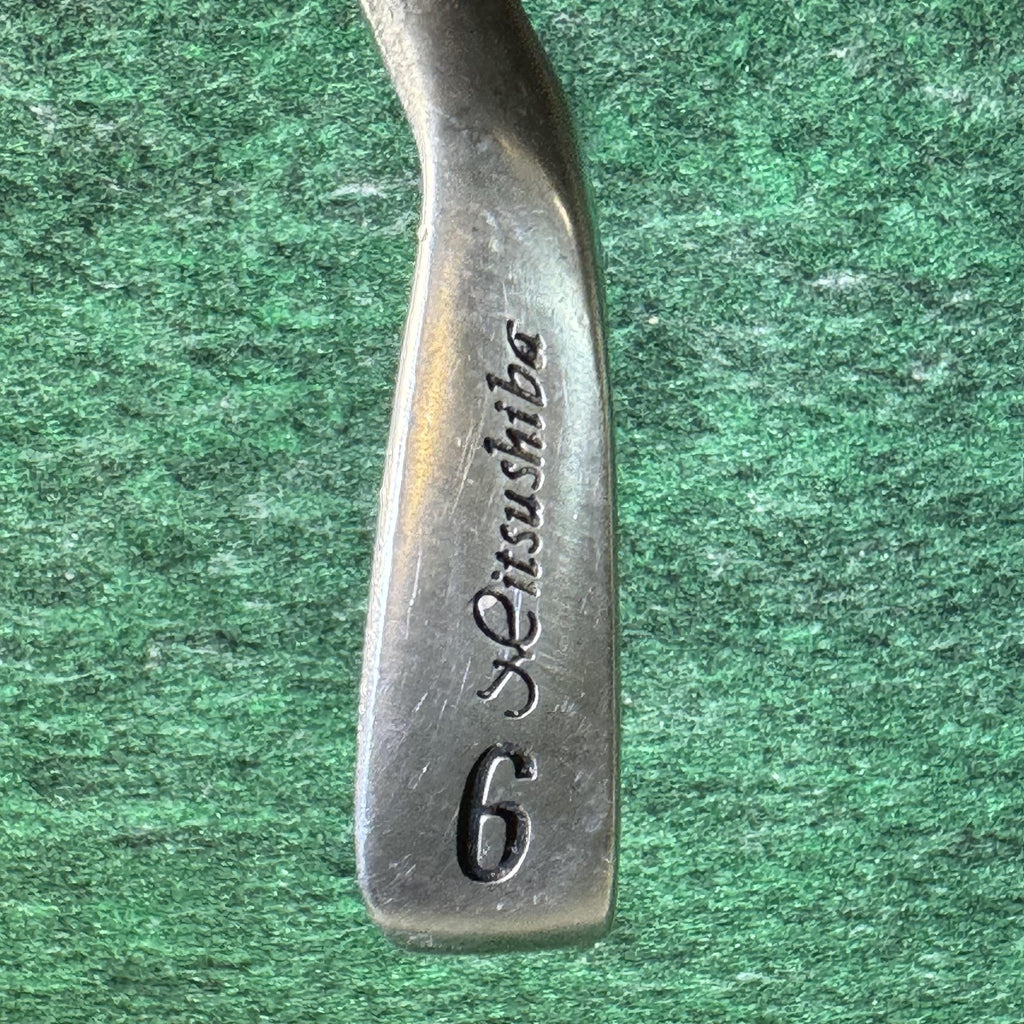 Vintage Mitsushiba Shadow Iron Golf Club Set 3-9, P Steel Shaft Mixed Grips