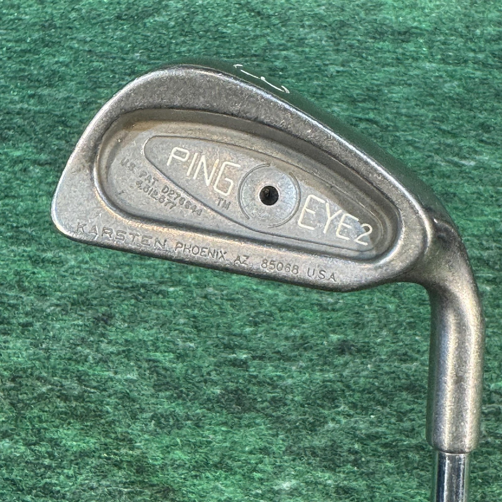 Vintage Ping Eye 2 Iron Set 3-W Mens Right Hand Steel Shaft Golf Clubs USA