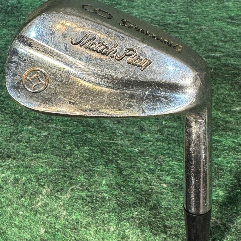 Vintage Spalding Match Play 9 Iron Mens RH Blade Steel Shaft Golf Club