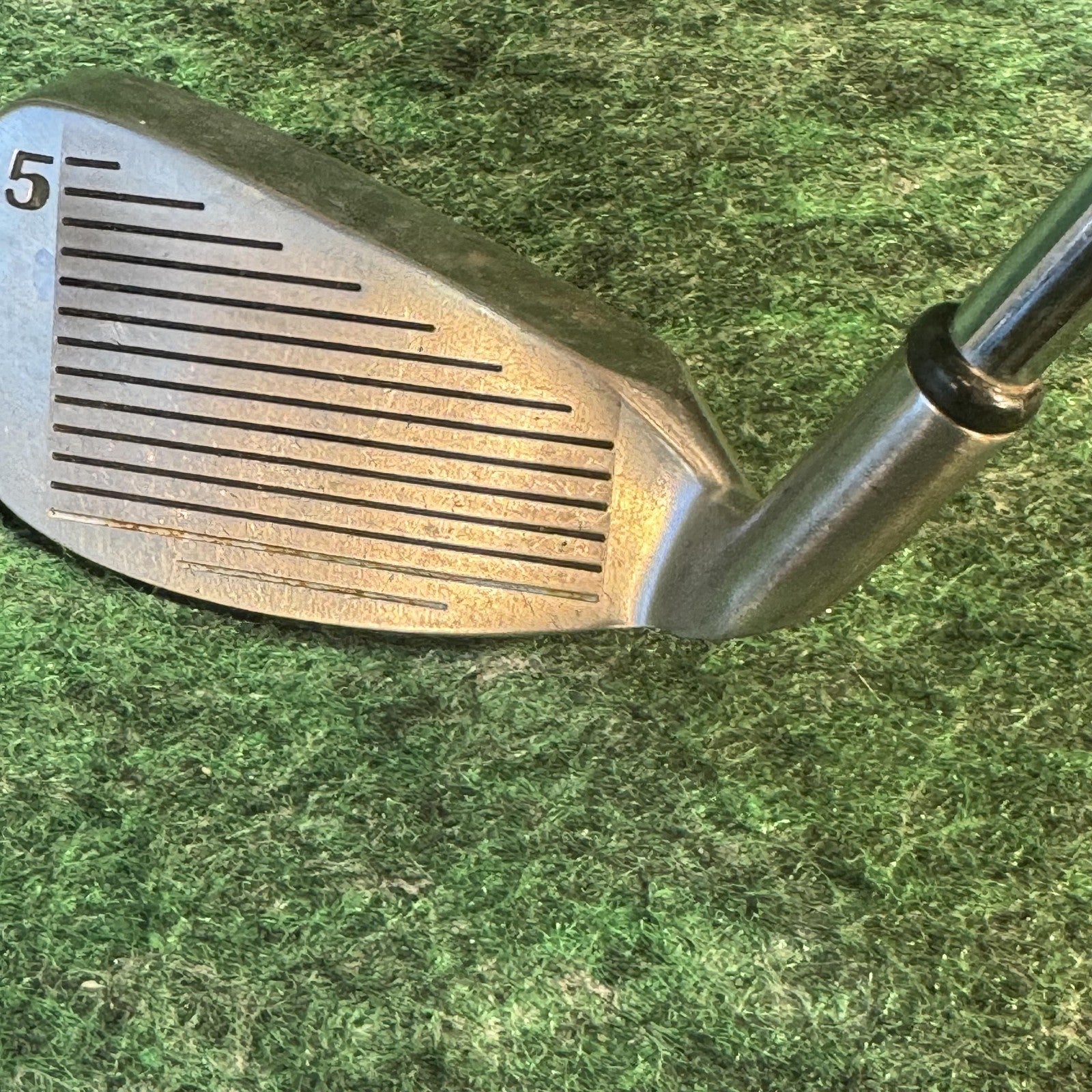 Canterbury Big Bursar 5 Iron Golf Club Right Hand Steel Shaft Adams Grip