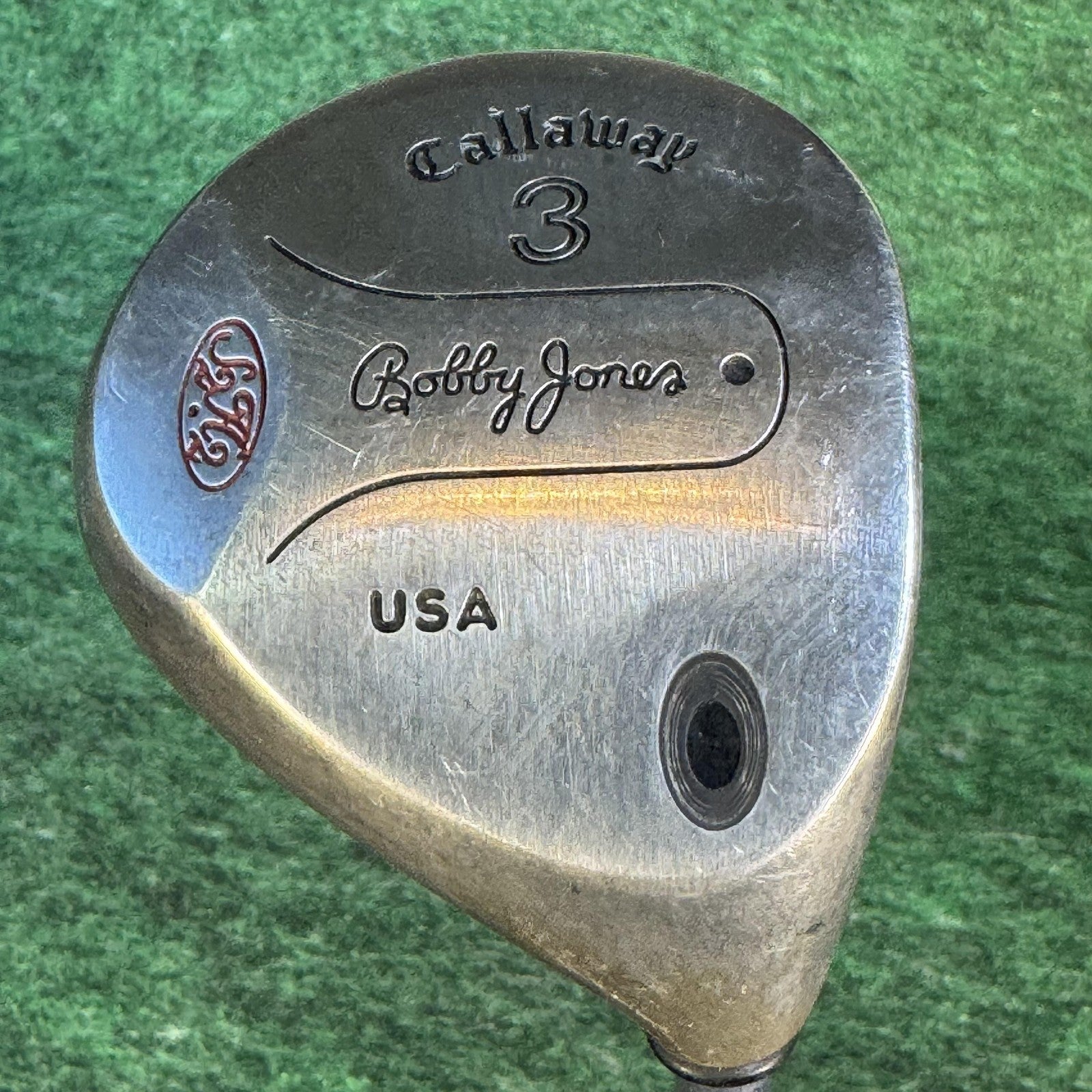 Vintage Callaway Bobby Jones 3 Wood Mens RH RCH 90 Stiff Graphite Golf Club