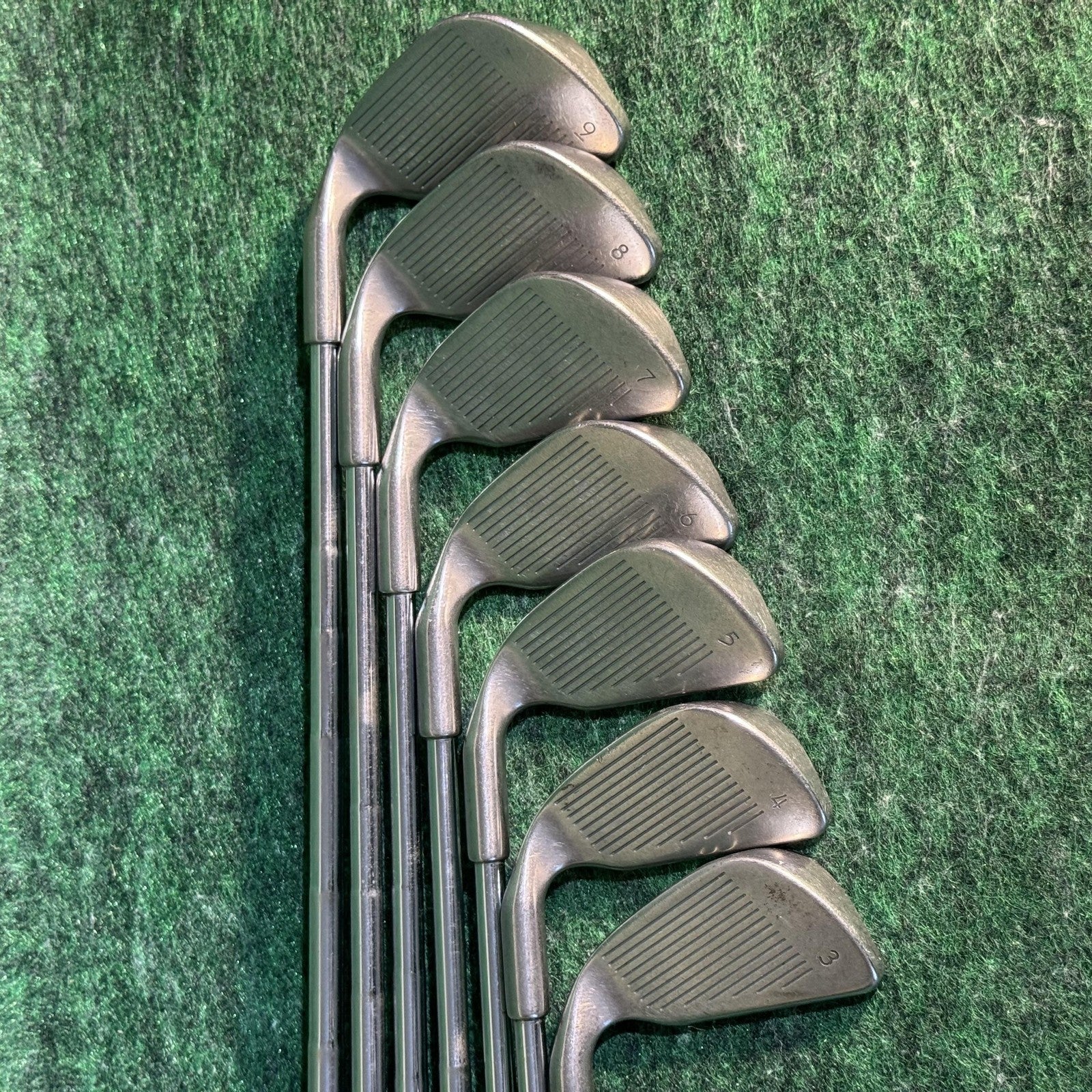 Vintage Ping Eye 2 Iron Set 3-W Mens Right Hand Steel Shaft Golf Clubs USA