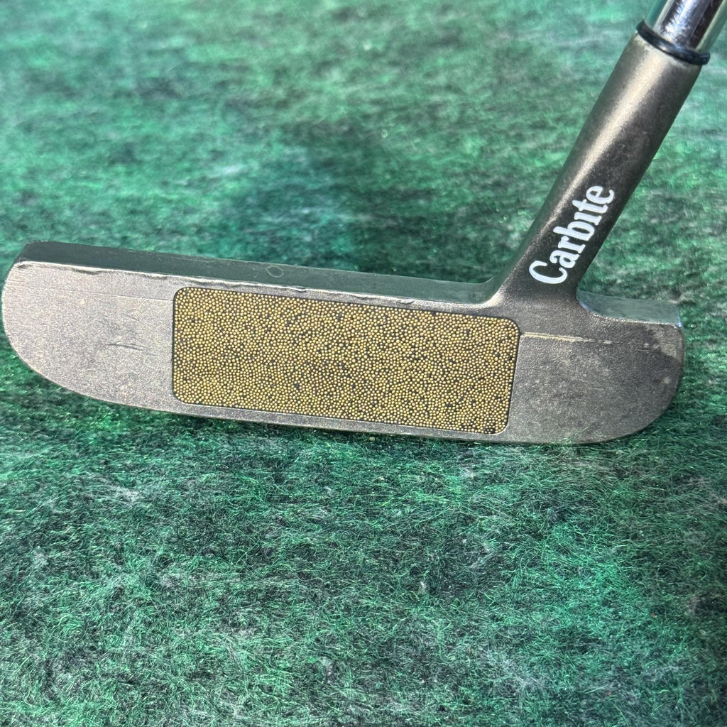 Carbite Polar Balanced CAPTWO Blade Putter Mens RH 35 In Steel Silver Golf Club