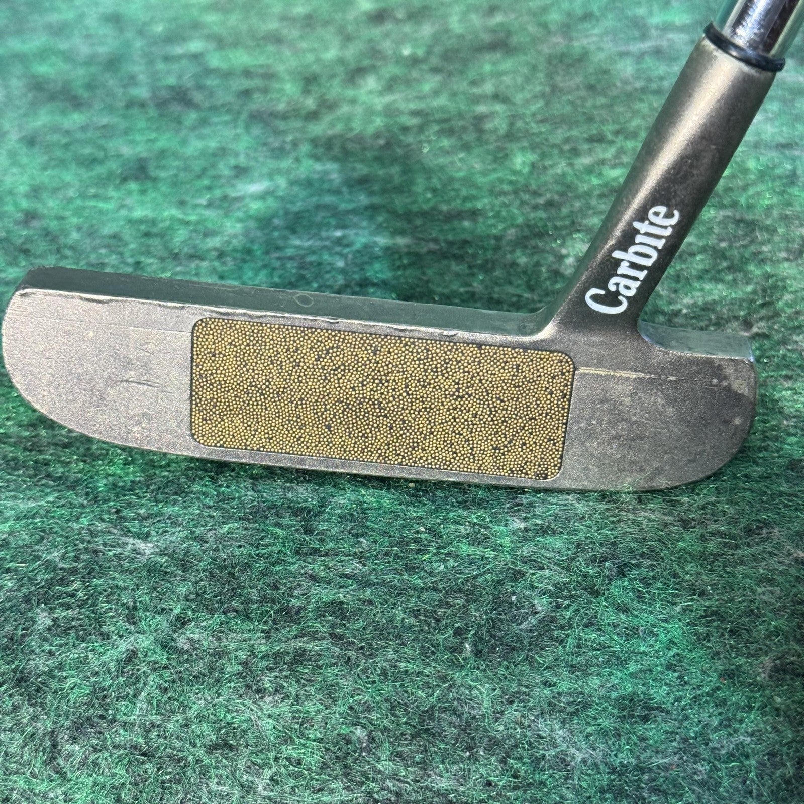 Carbite Polar Balanced CAPTWO Blade Putter Mens RH 35 In Steel Silver Golf Club