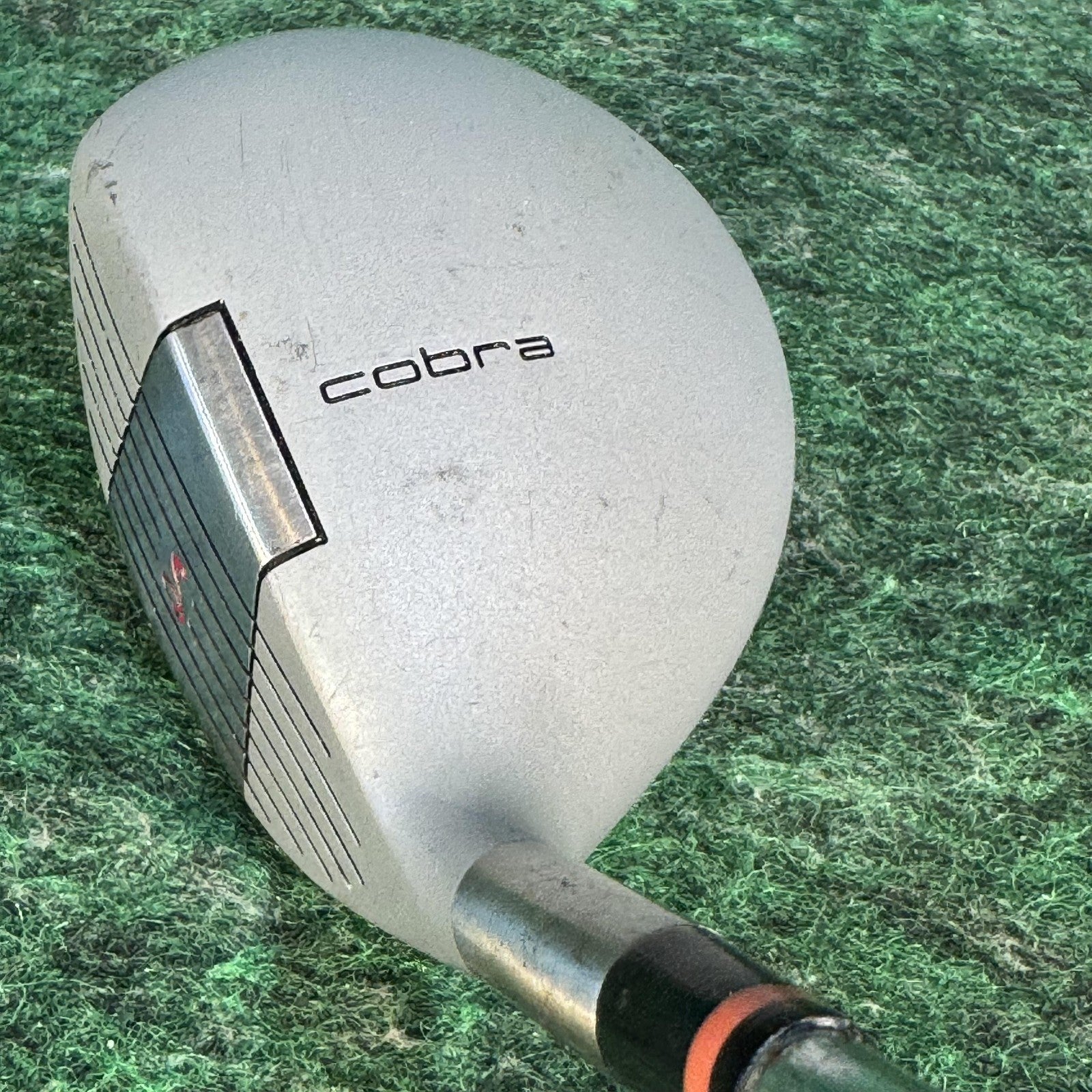 Vintage Cobra Greg Norman 9° Driver Mens RH Steel Shaft Silver Golf Club