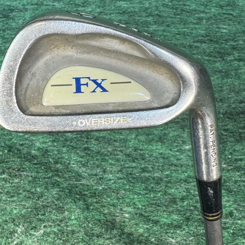 RAM FX Oversize 9 Iron Mens RH Graphite Stainless Silver Cavity Back Golf Club