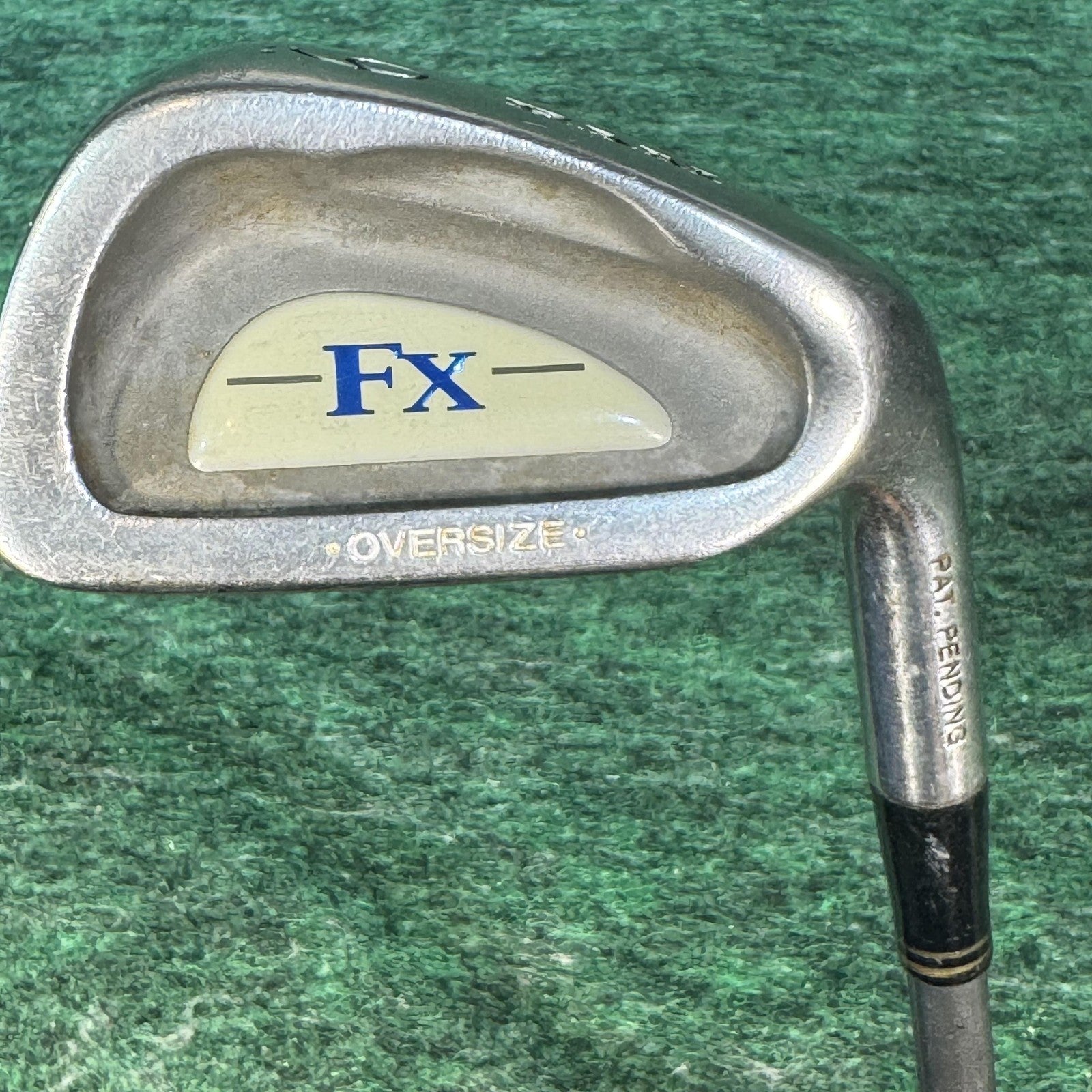 RAM FX Oversize 9 Iron Mens RH Graphite Stainless Silver Cavity Back Golf Club