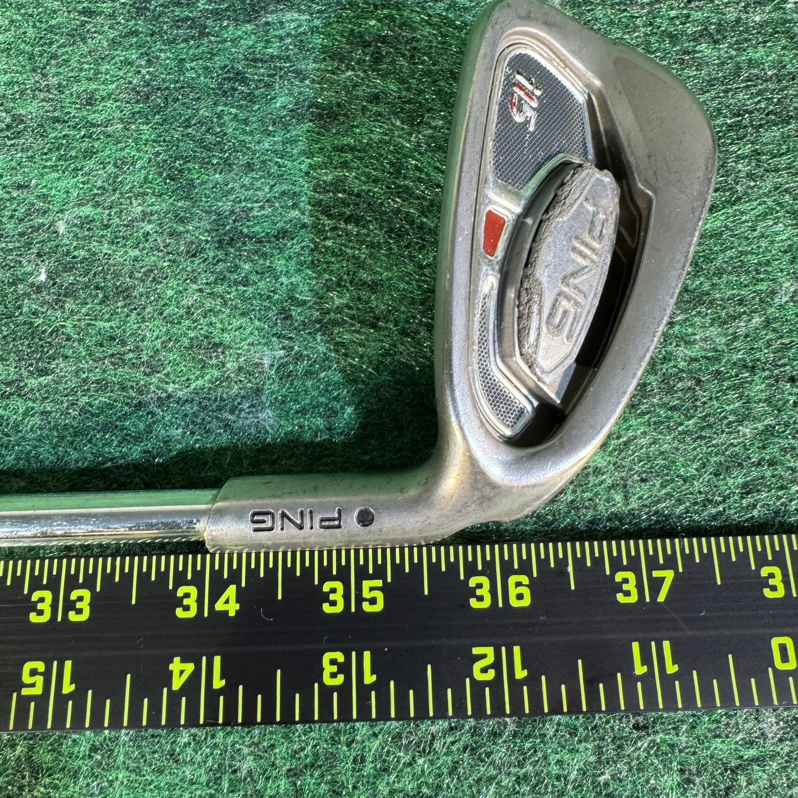 Ping i15 8 Iron Golf Club Right Handed Steel Shaft Grafton Markings 36 Inch