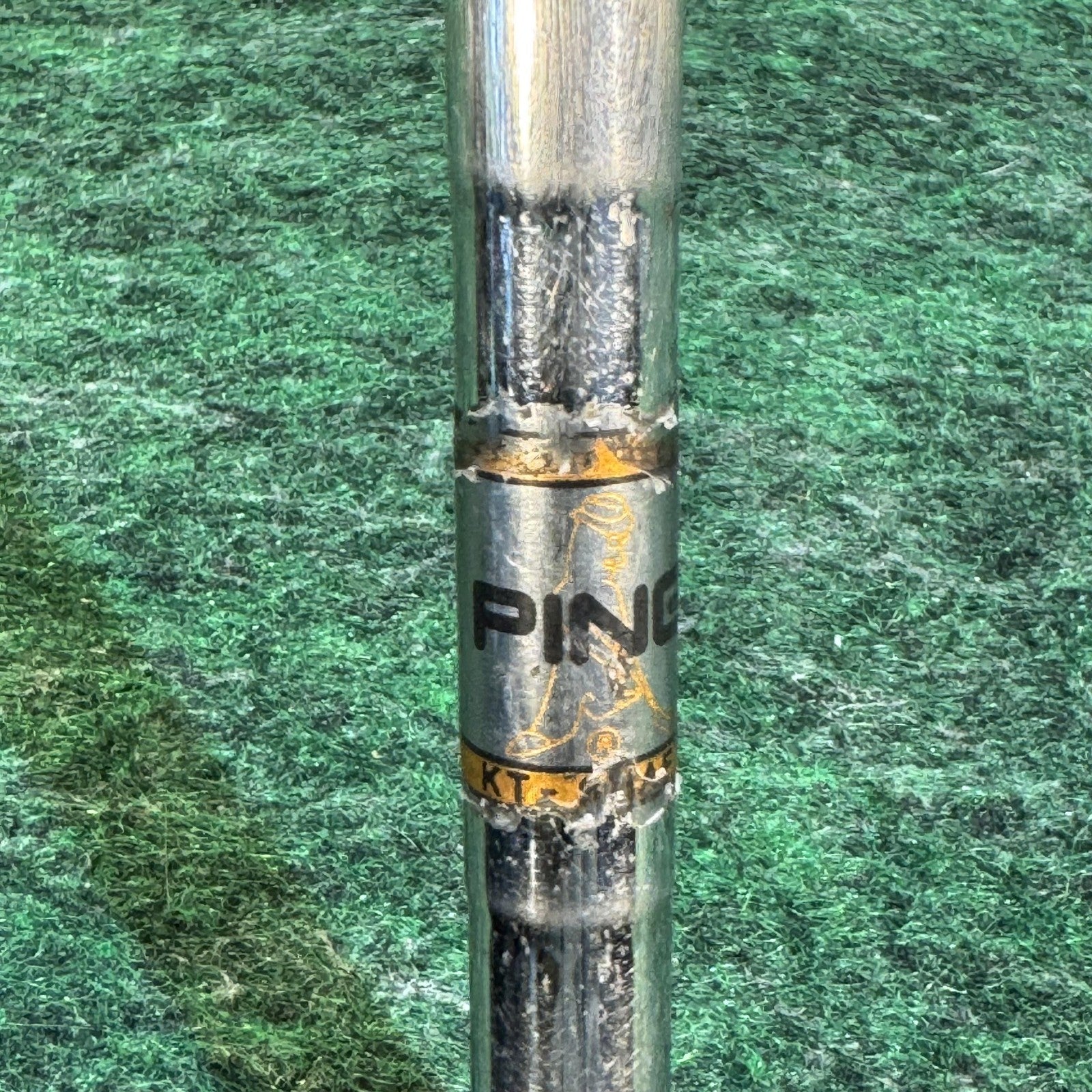 Vintage PING Eye+ 2 8 Iron Red Dot KT Steel Shaft Golf Club Single USA Karsten