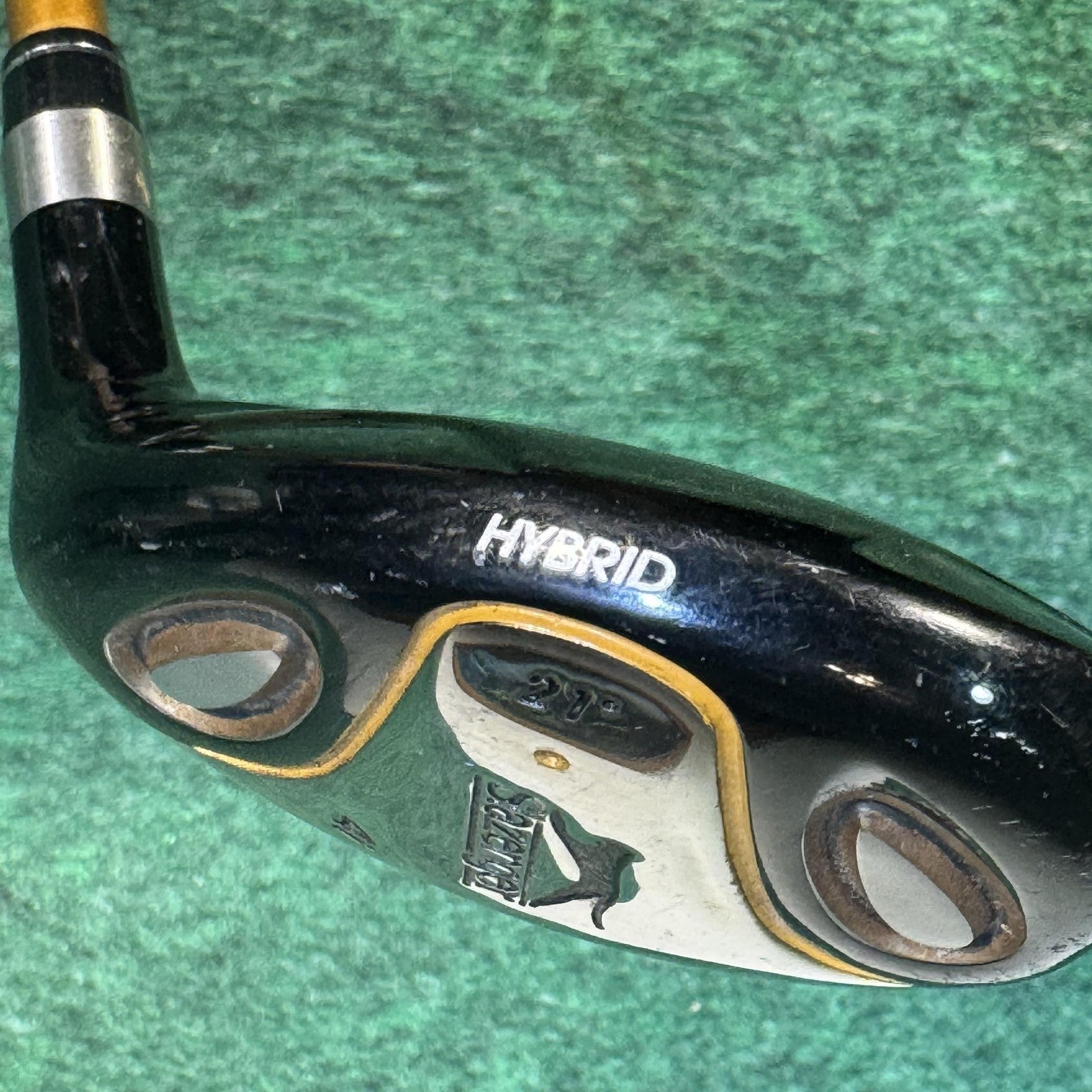 Slazenger Raw Distance Hybrid 4i 21° NV-RD Stiff RH Black Graphite Golf Club