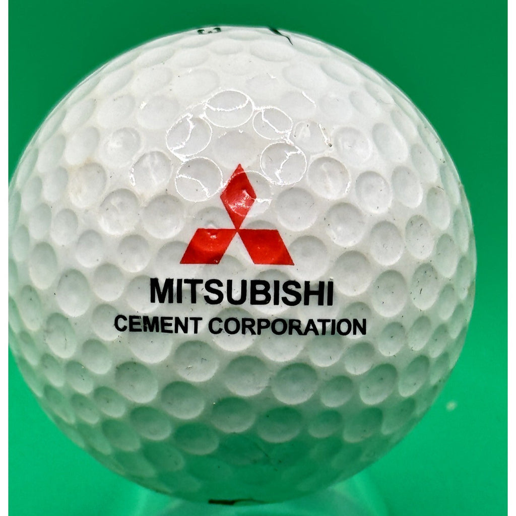 Mitsubishi Cement Corporation Logo Golf Ball Used