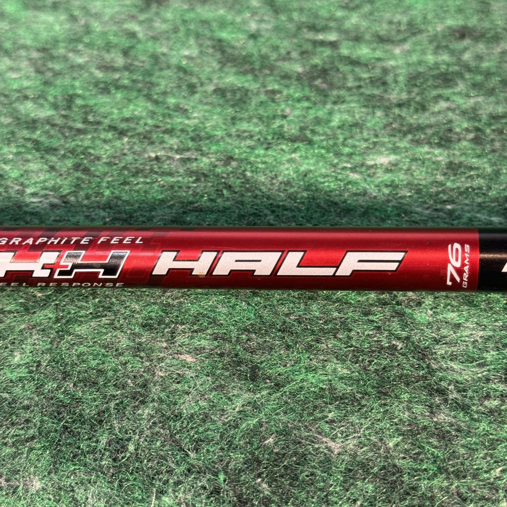 Wilson Staff Mens 6 Iron Golf Club Half & Half 76g Shaft RH Steel Graphite
