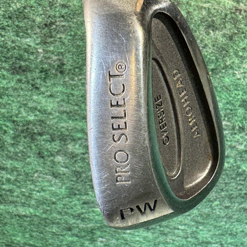 ProSelect Aerohead Oversize Pitching Wedge Mens RH Regular Steel Golf Club