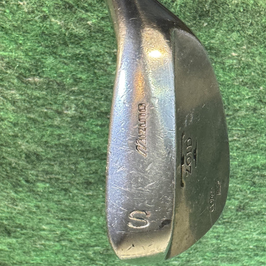 Vintage Mizuno Zoid Comp EZ Sand Wedge Golf Right Hand Steel S300 Gold Shaft