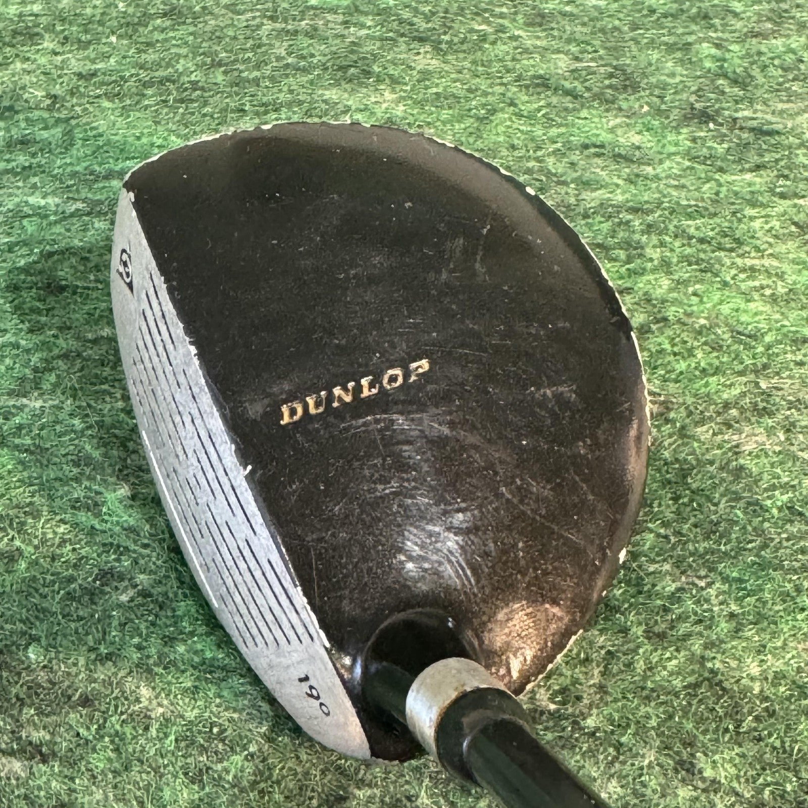 Vintage Dunlop No Problem NP2 19° 5 Wood Mens RH Matrix Stiff Graphite Golf Club