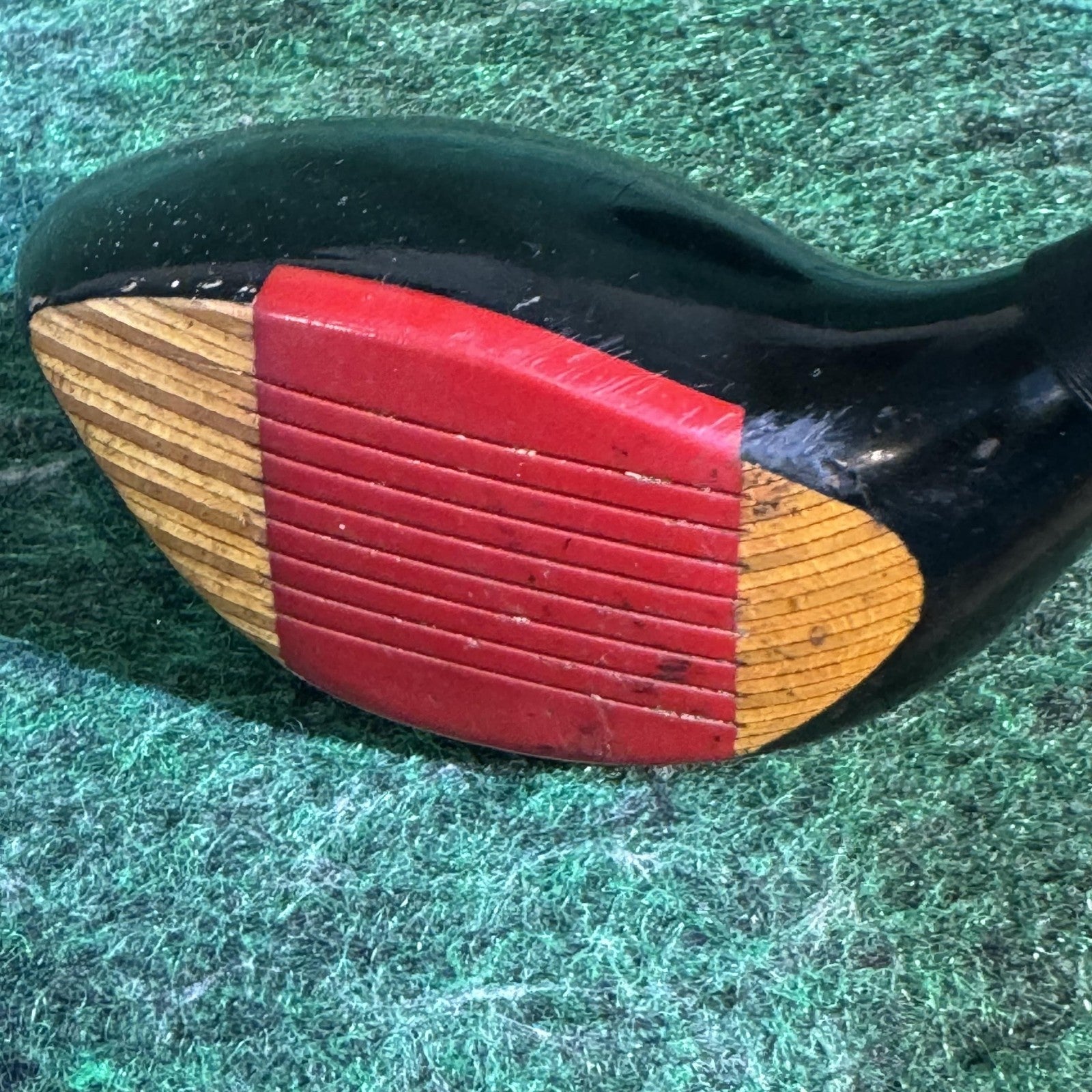 Vintage Ping Karsten-1 Heel-Toe Balance 1 Wood Driver Laminated USA 60s 70s