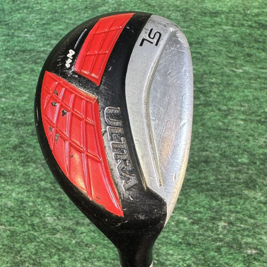 Wilson Ultra SL Hybrid Rescue Golf Club RH Mens Steel Shaft Wilson Grip Black