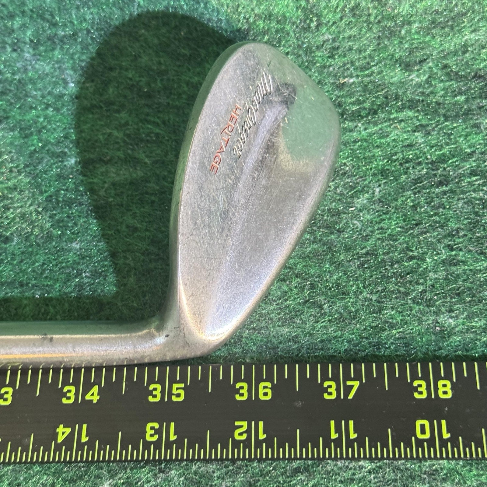 Vintage MacGregor Heritage Sand Wedge Mens RH Steel 36 In Silver Golf Club