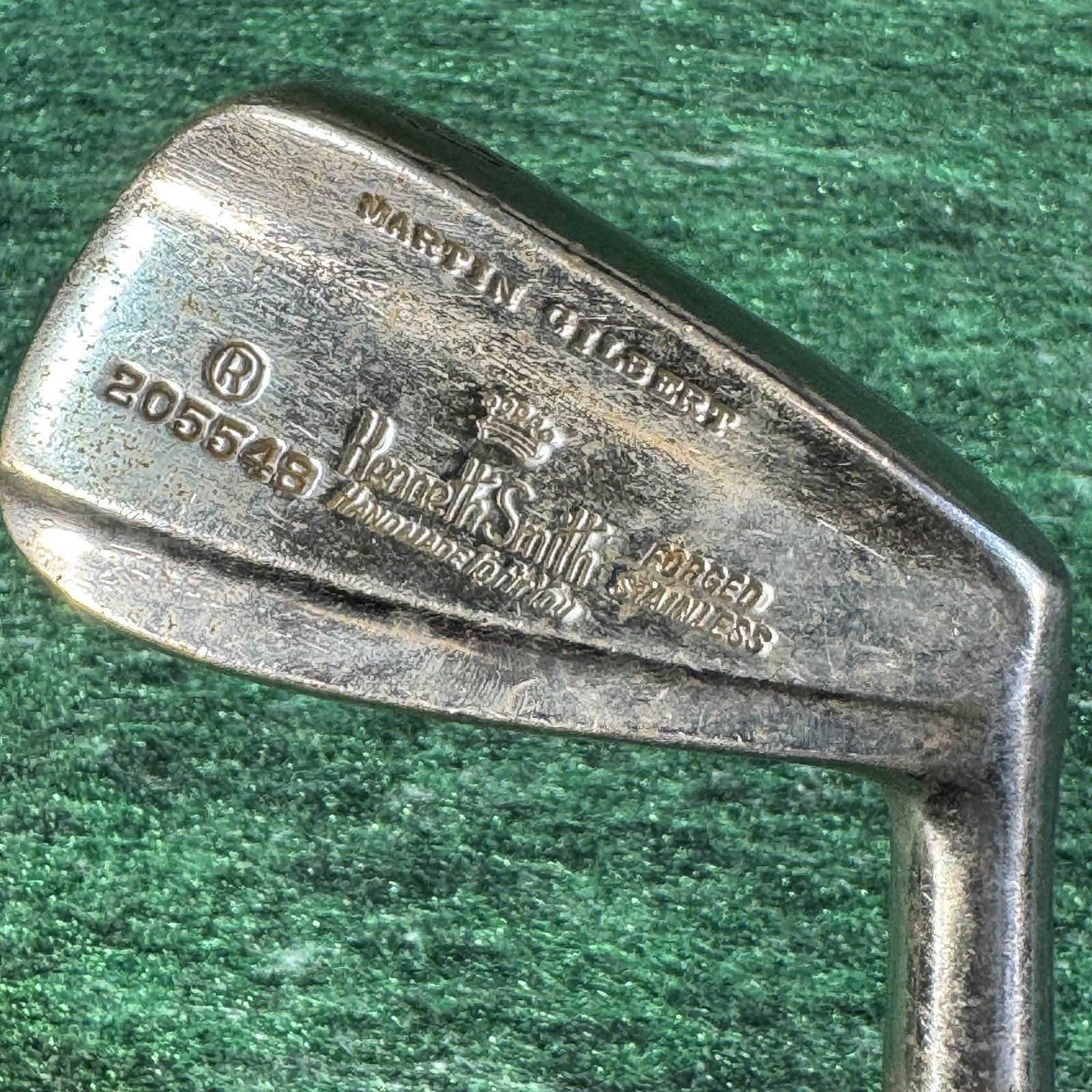 Vintage Kenneth Smith Forged Iron Set 4 5 6 8 9 19 60 Stainless Steel