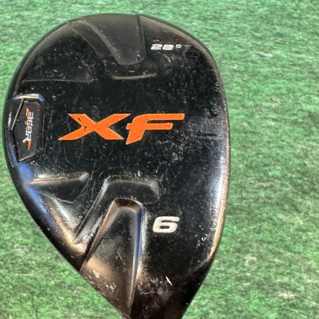 XF 6 Hybrid Golf Club 28° Acculite G60 R Flex Filament Wound Graphite Shaft