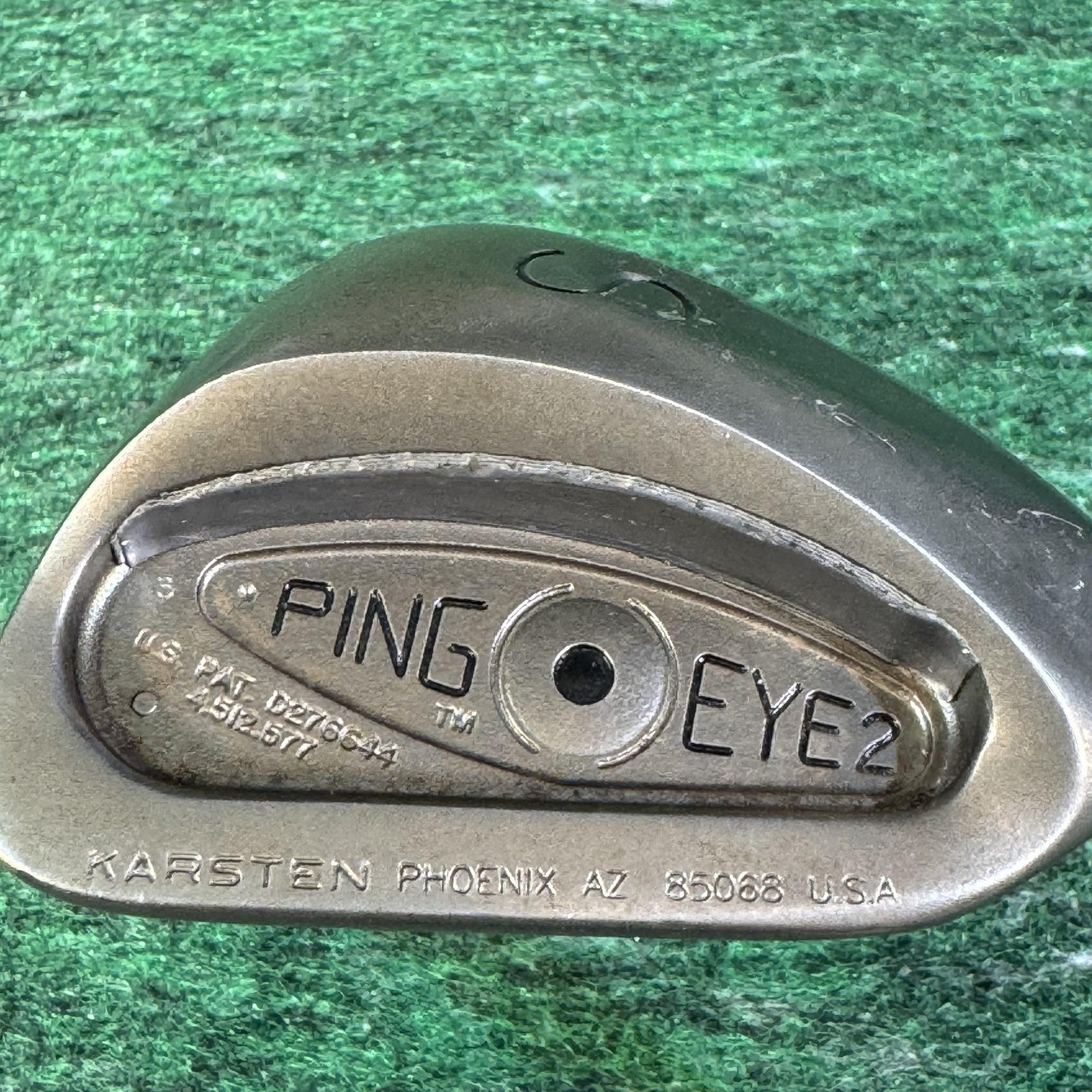 Vintage Ping Eye 2 Sand Wedge Golf Club Karsten Phoenix Right Hand Steel 35.75"