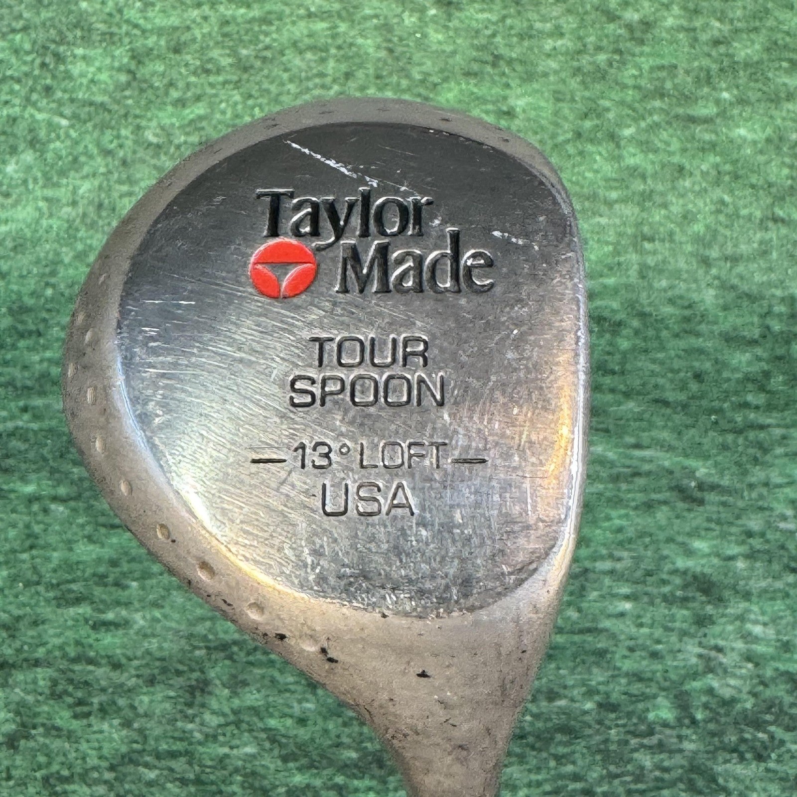 Vintage TaylorMade Tour Spoon 13° Loft Fairway Wood Golf Club R Flex Steel USA