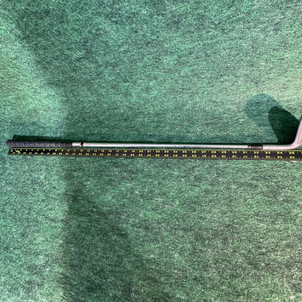 Vintage Carbite Check Mate L CS 100 Lob Wedge Mens RH Steel Silver Golf Club