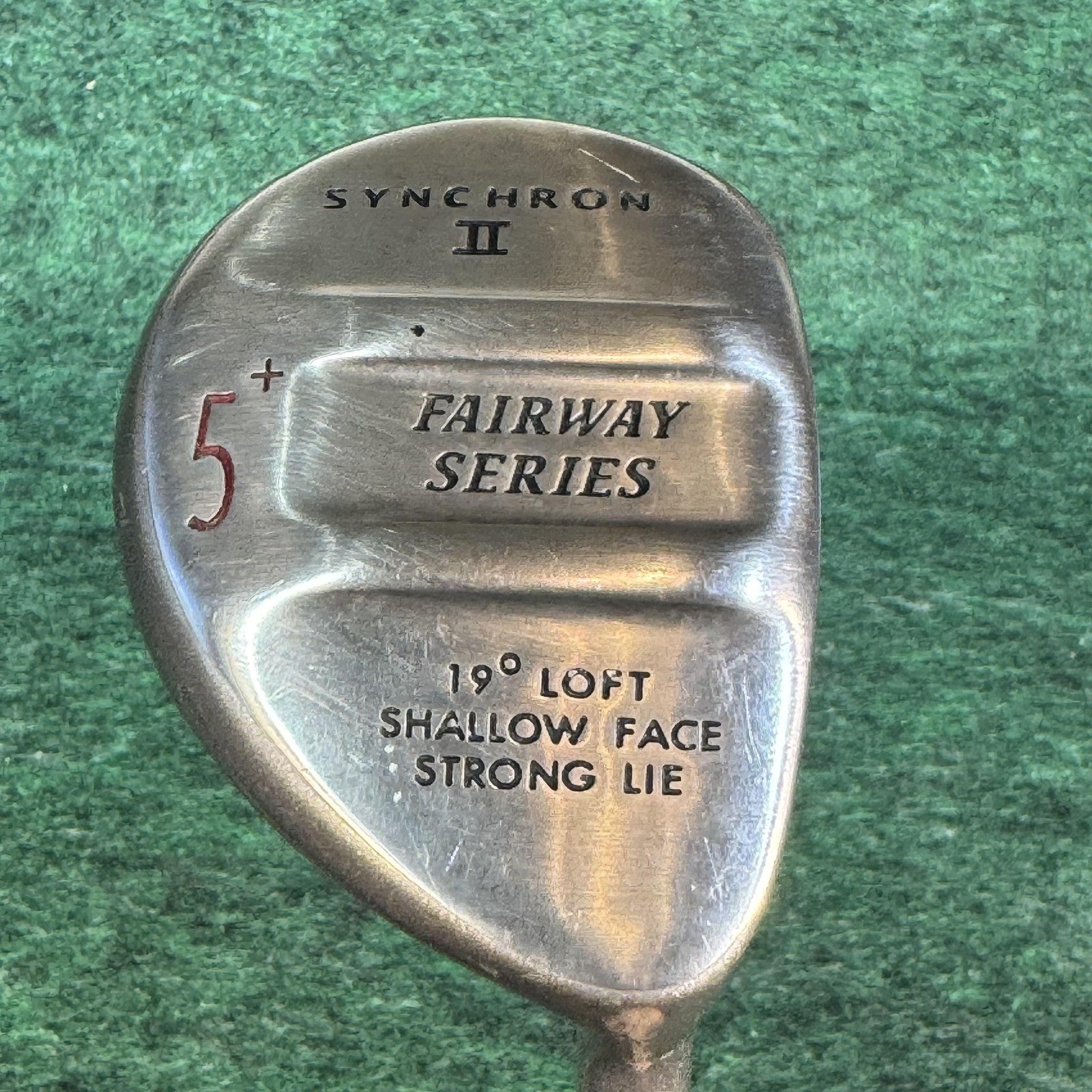Synchron II Fairway Series 5+ Wood 19° Mens RH Graphite Silver Golf Club